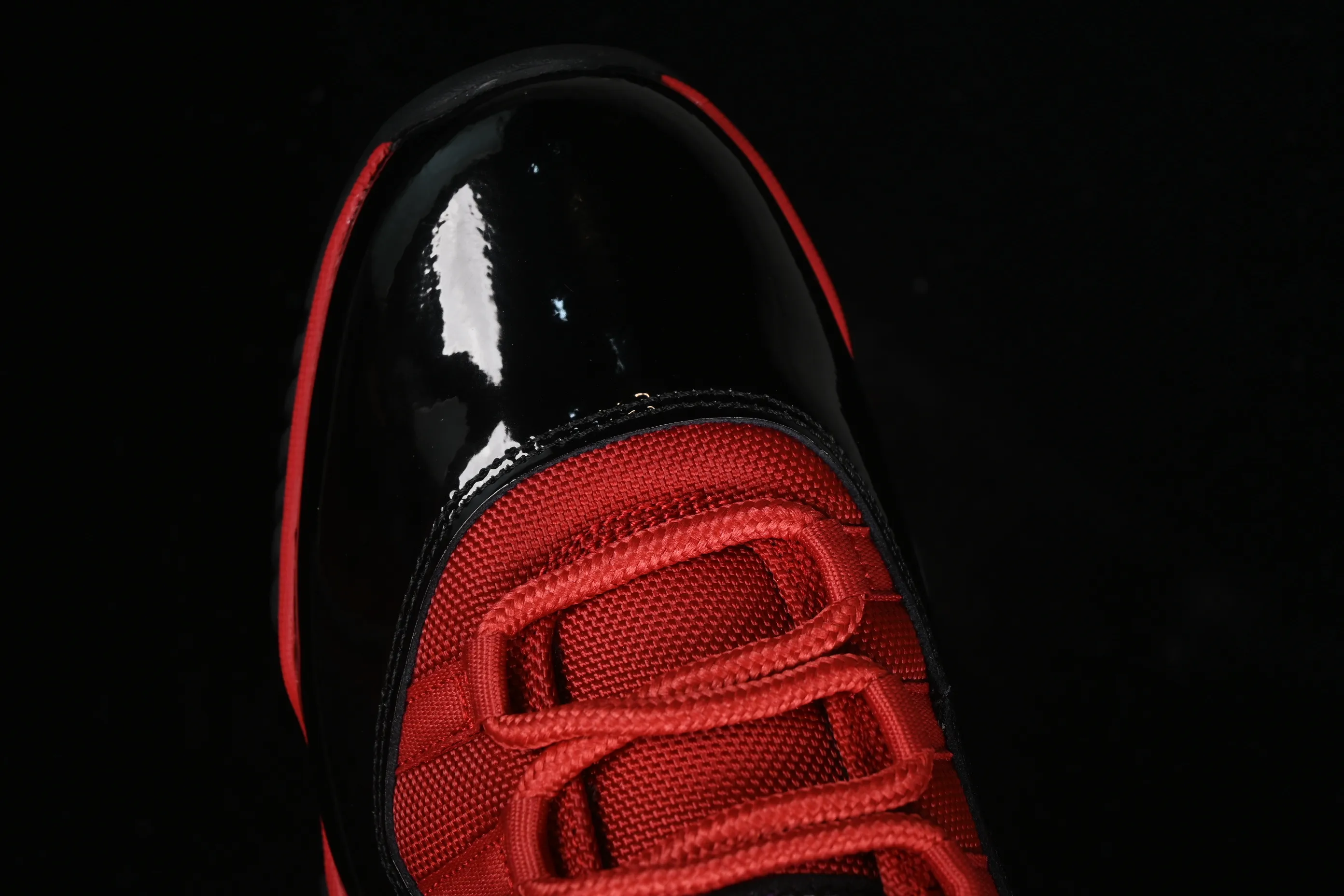 All categories Air Jordan Jordan series basketball shoes Air Jordan 11 Air Jordan 11 Retro AJ11 Joe 11 black and red high-top basketball shoes CT8012-600